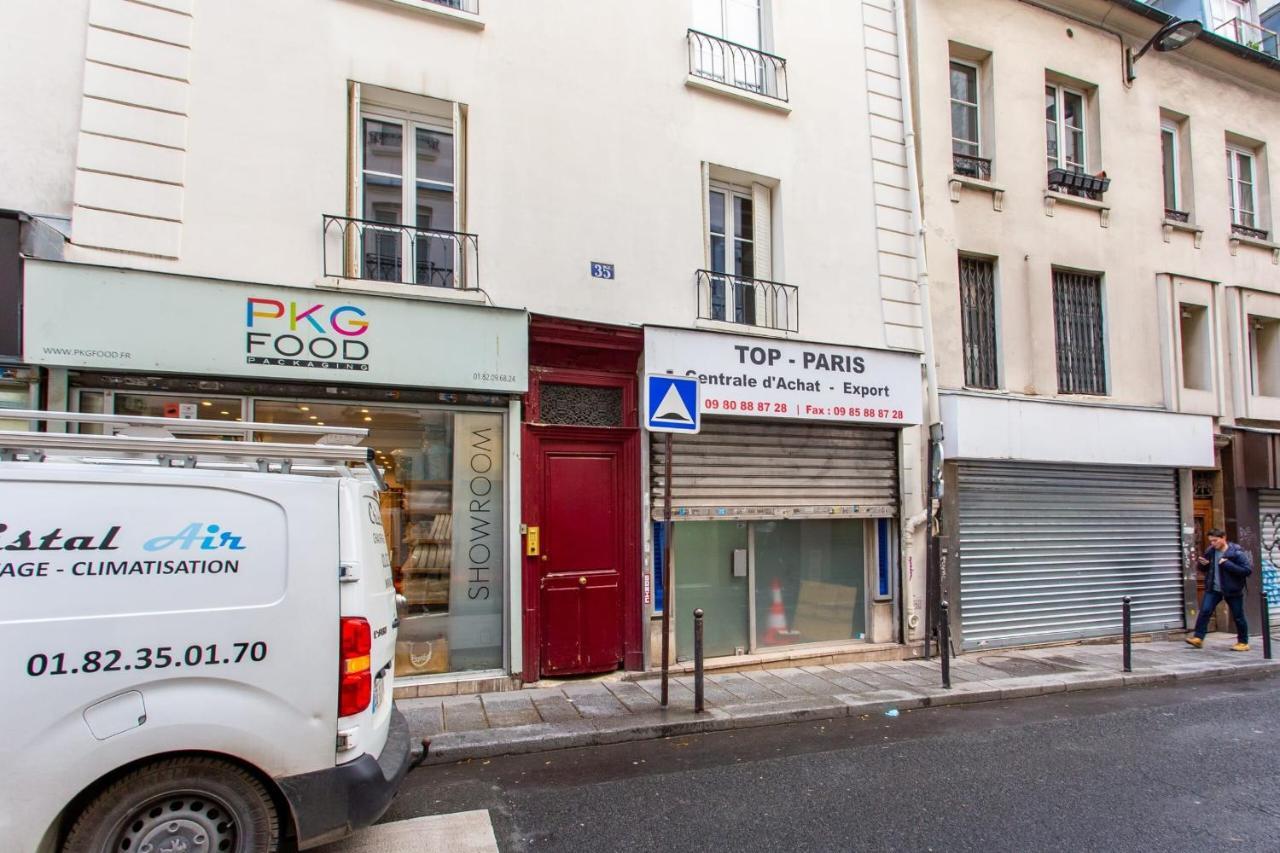 Ferienwohnung Cmg Montorgueil - Clery Paris Exterior foto
